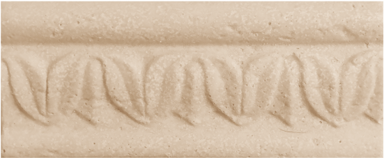 Sr-0603 Roman Tile Border 6″ X 3″ - Relief Clipart (600x600), Png Download