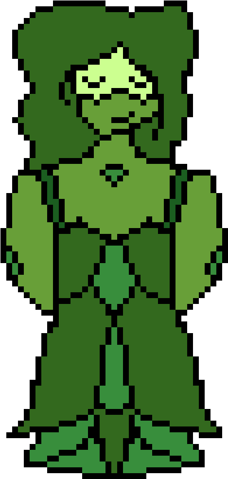 Emerald/ Steven Universe Charcter, Fanmade - Imagenes De Habbo En Movimiento Clipart (1200x1200), Png Download