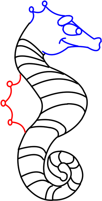 693 X 727 1 - Northern Seahorse Clipart (693x727), Png Download
