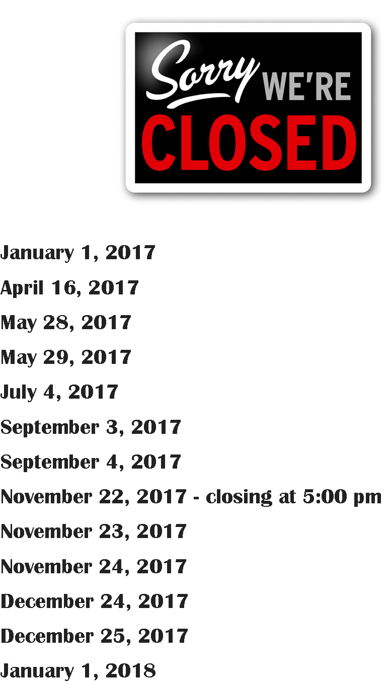 Sorry We Re Closed Sign Clipart (997x1500), Png Download