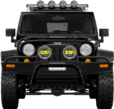 Jeep Wrangler Unlimited'08 By Baldi - Jeep Clipart (1004x500), Png Download