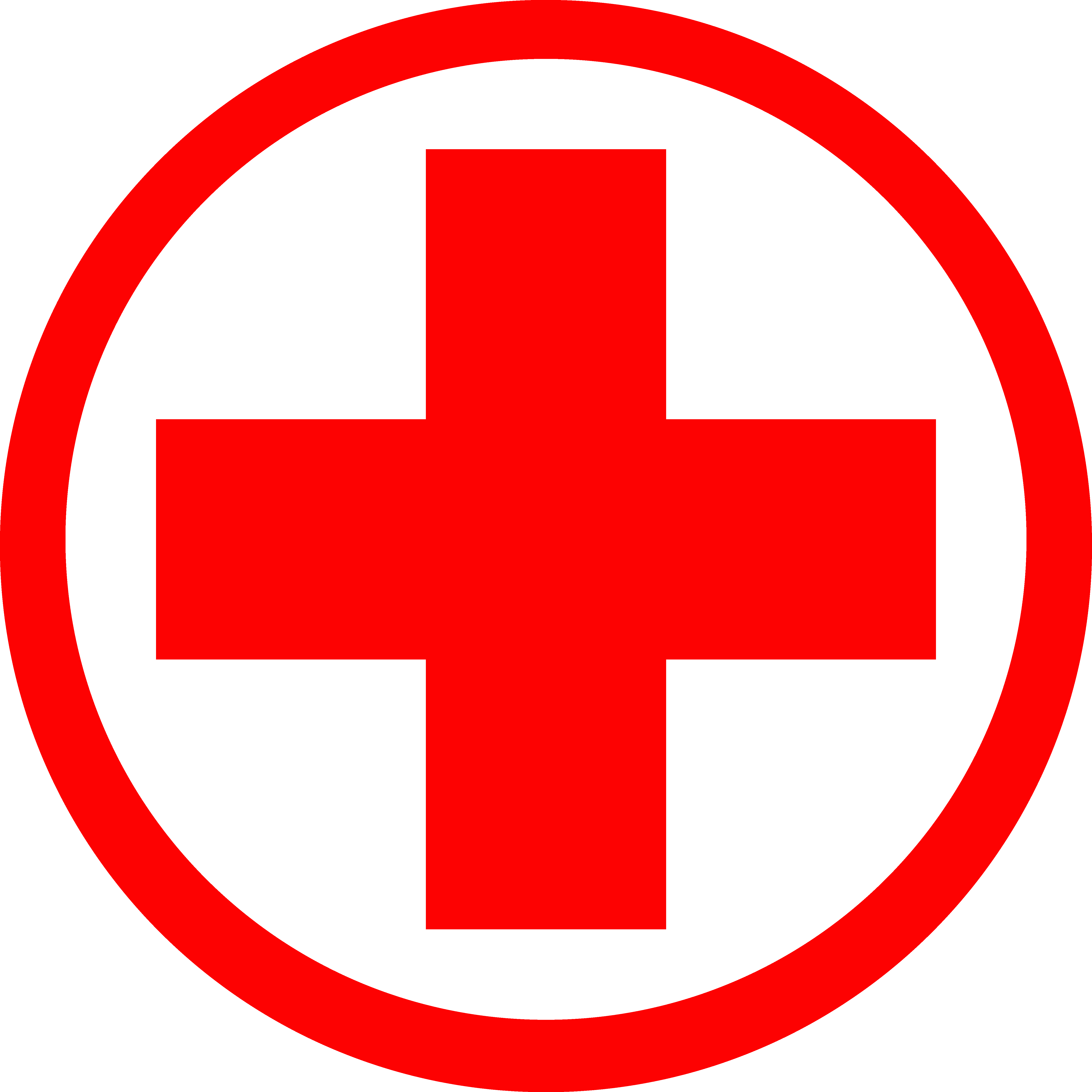 American Red Cross International Committee Of The Red - Cartoon Medical Symbol Clipart (5431x5431), Png Download