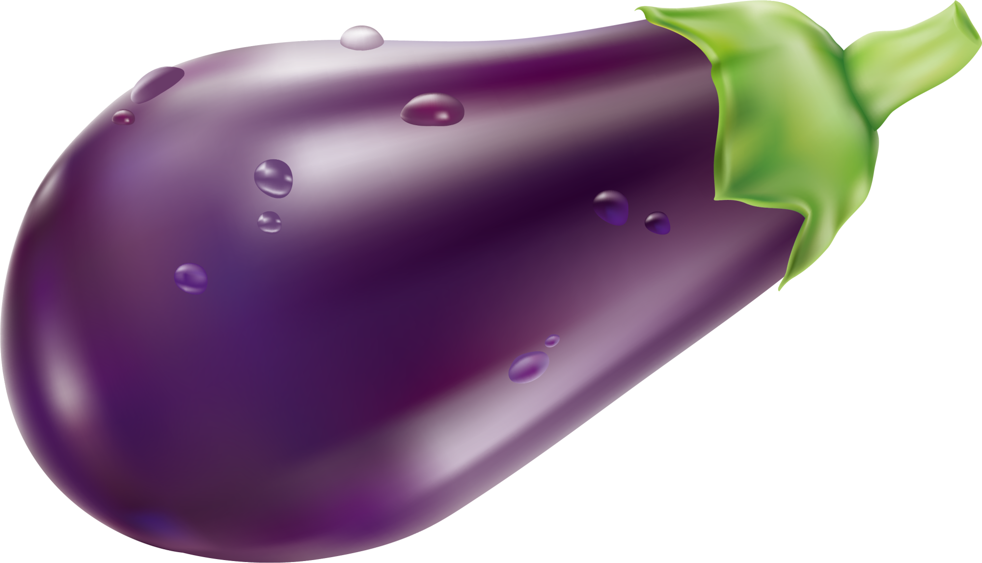 2000 X 1146 22 - Eggplant Clipart (2000x1146), Png Download