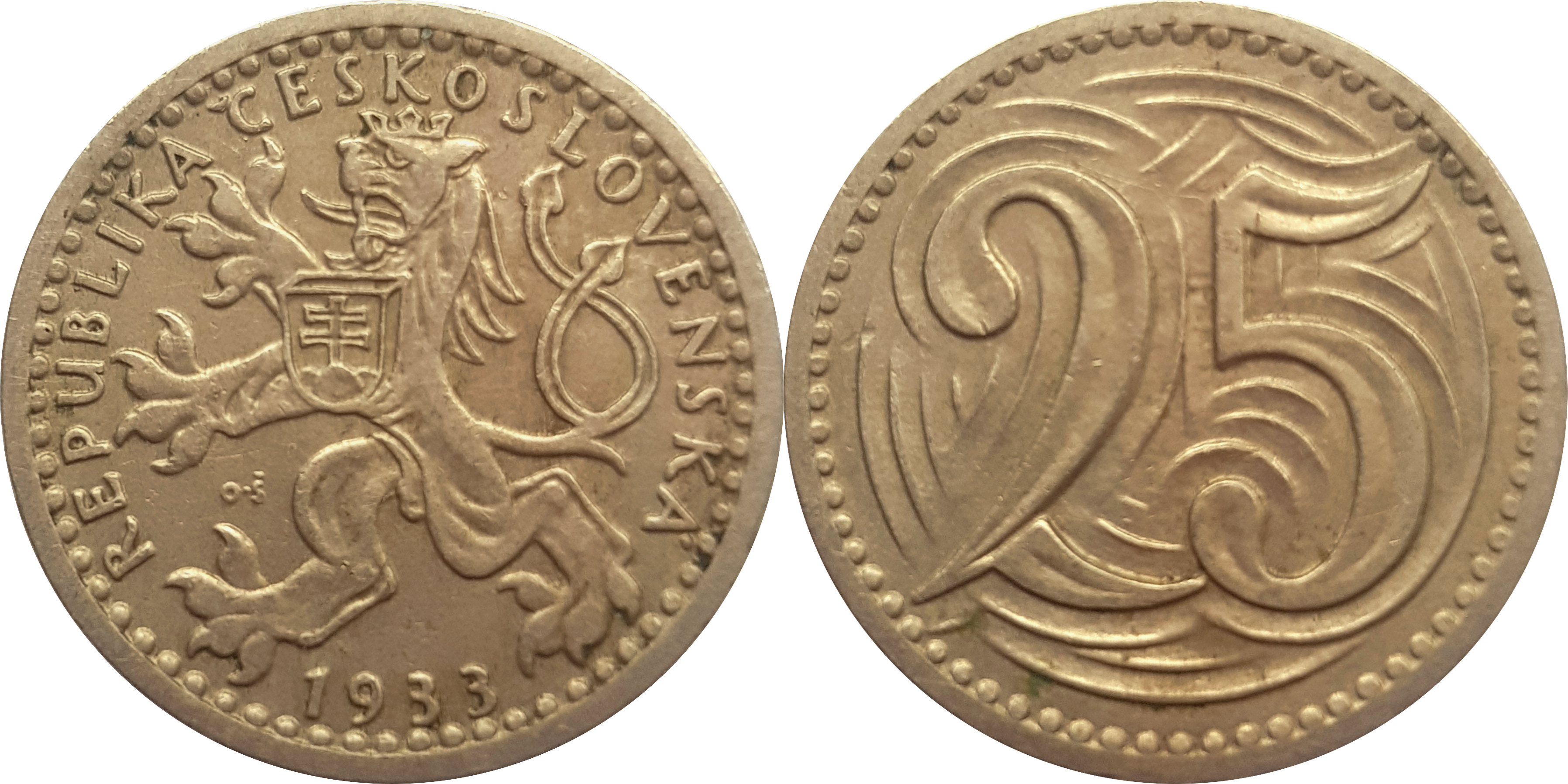 25 Haleru Csk - Old Egypt Coin Clipart (3592x1796), Png Download