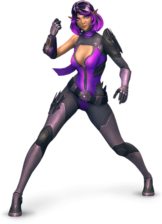 Skye - Sky Paladins Clipart (554x744), Png Download