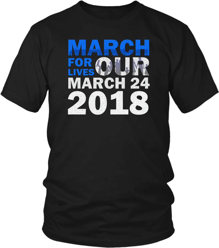 March For Life 2018 With Family Silhouette Blue T Shirt - Youth Summer Camp Tshirt Clipart (1024x1024), Png Download
