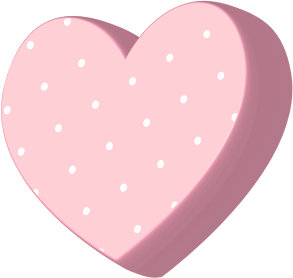 Heart Soft Pink Transparent Png Clip Art - Soft Heart Png (600x562), Png Download