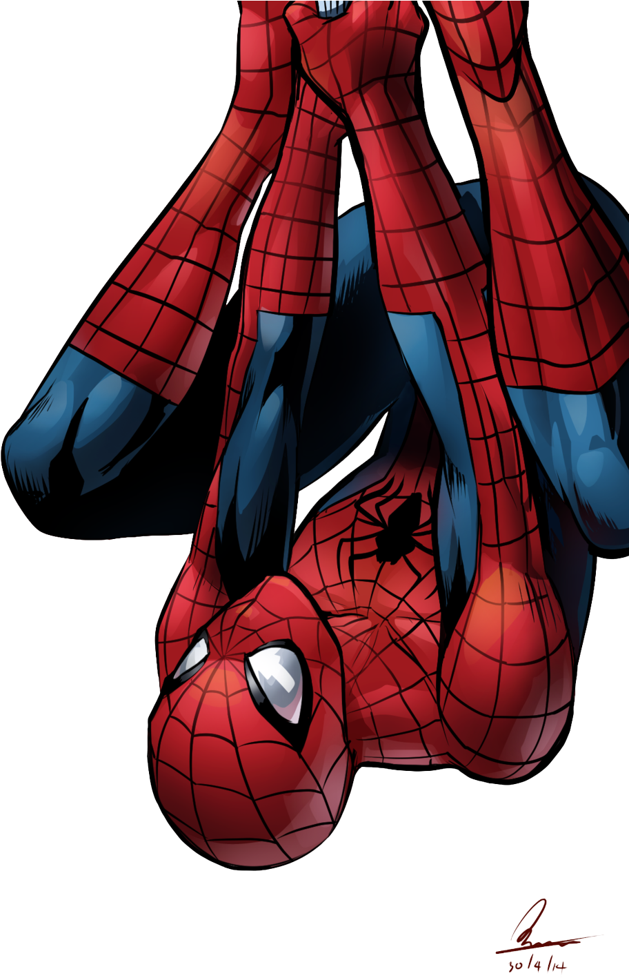 Spider-man Png Free Download - Amazing Spider Man Fanart Clipart (1024x1448), Png Download
