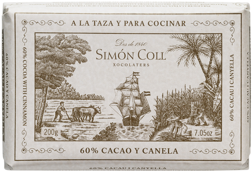 “chocolate A La Taza” Drinking Chocolate 60% Cocoa - Simon Coll Chocolate Clipart (630x630), Png Download