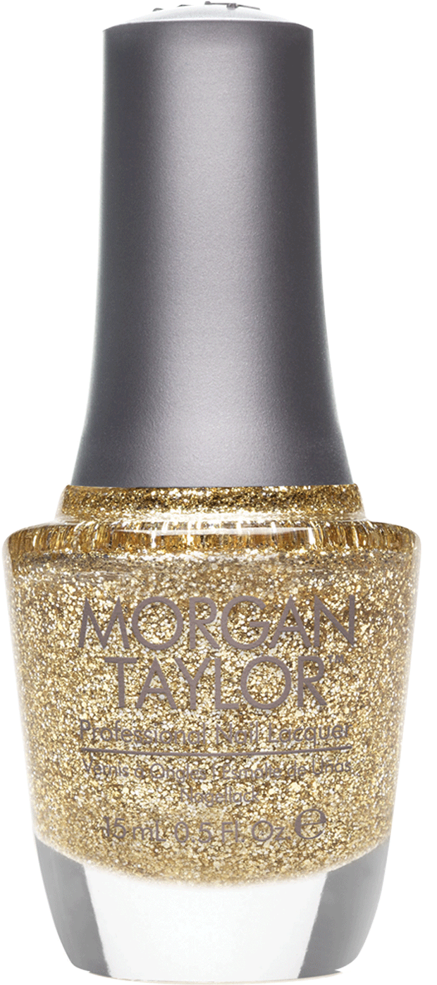 Glitter & Gold - Nail Polish Clipart (1600x1600), Png Download