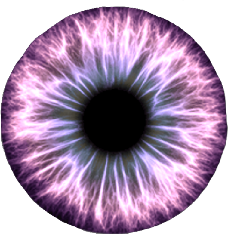 Eye Purple Pupil Pupille Tumblr Original New Useit Clipart (758x778), Png Download