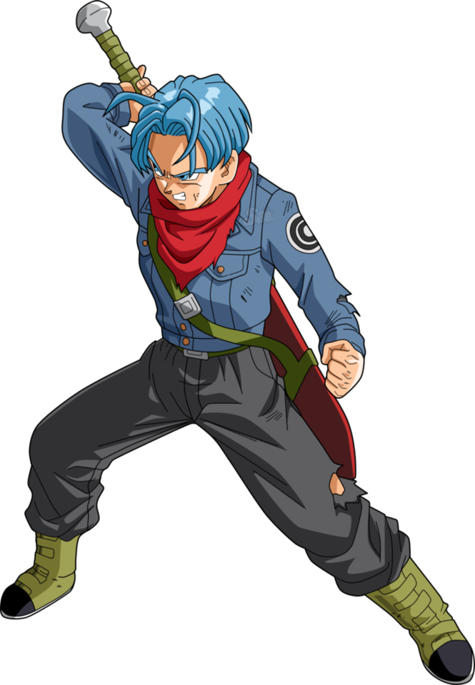 Future Trunks - Mirai Trunks Clipart (665x960), Png Download