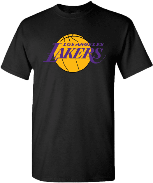Men's La Lakers Logo Lebron James Jersey T-shirt - Animal Kingdom Shirt Designs Clipart (525x627), Png Download