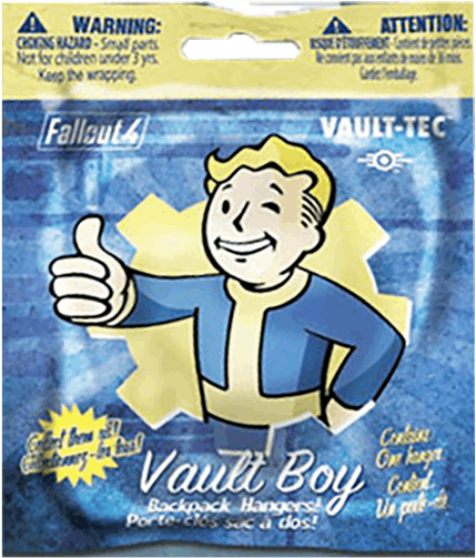 Vault Boy Hangers Blind Bag - Fallout 4 Clipart (600x600), Png Download