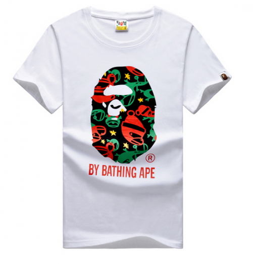 A Bathing Ape Bape Milo Beanie T-shirt - Bathing Ape Bape T Shirt Clipart (500x717), Png Download