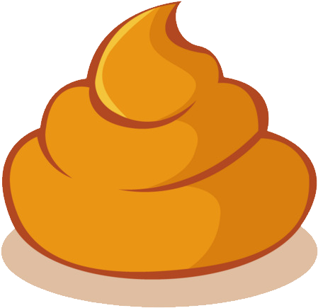 Poop Png - Feces Clipart (993x652), Png Download