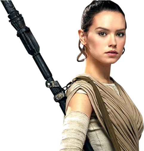 Png Rey - Rey From Star Wars Clipart (900x506), Png Download