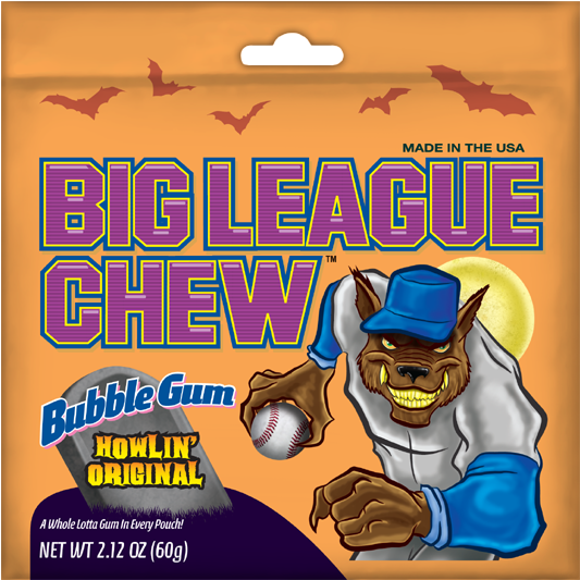 66024 Werewolf Pouch - Big League Chew Halloween Clipart (600x600), Png Download