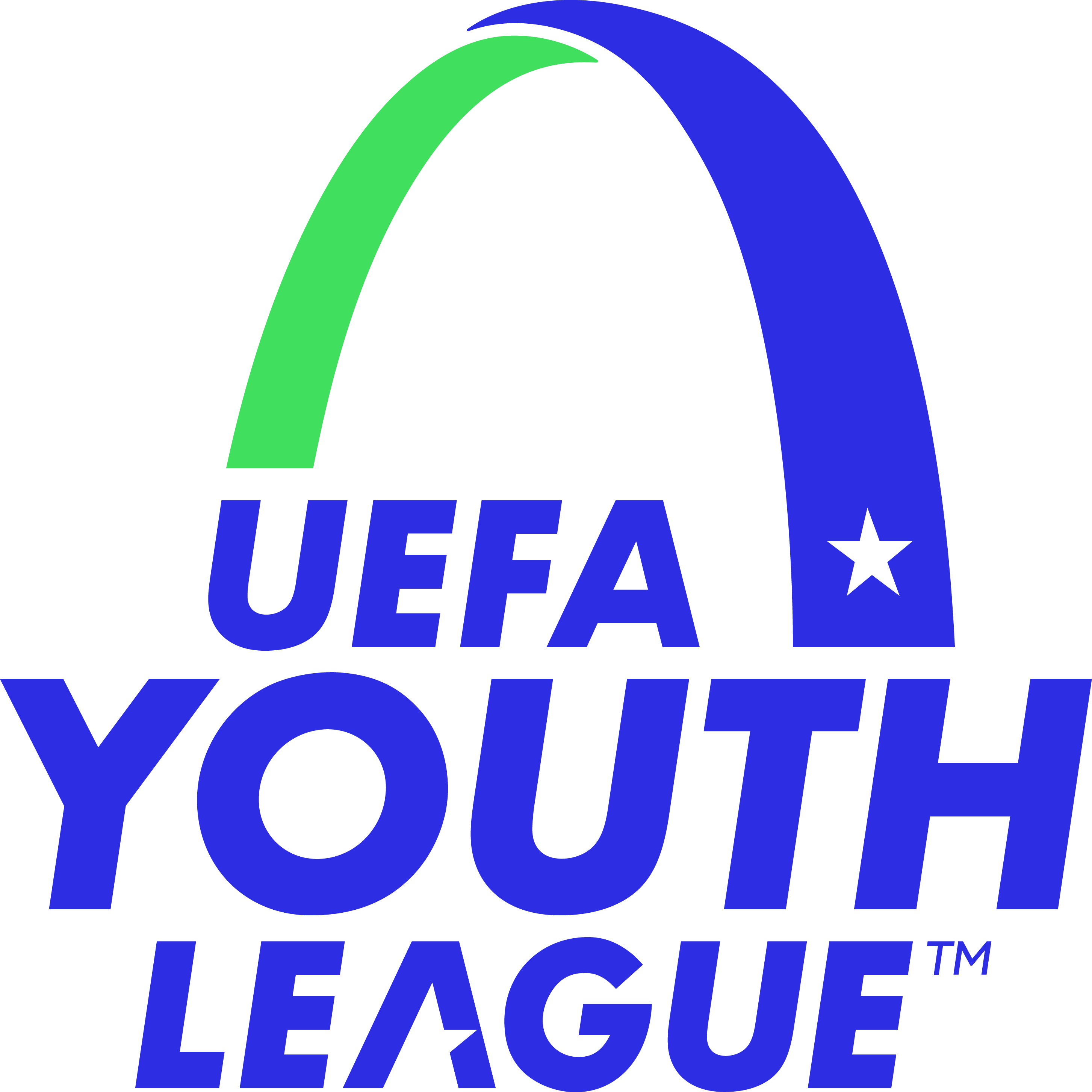 Uefa Youth League Logo Clipart (2906x2905), Png Download