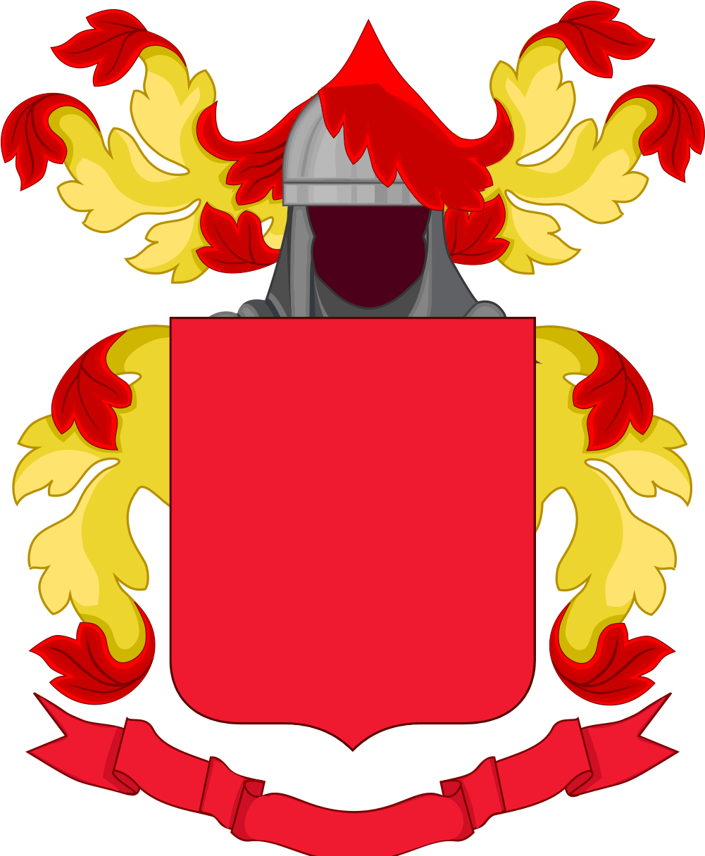 Coat Of Arms Template - Peter Paul Rubens Coat Clipart (1000x1250), Png Download