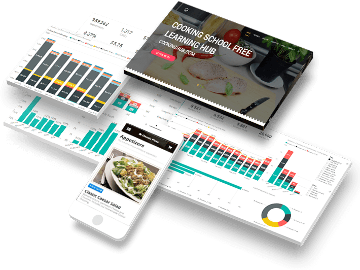 Digital Marketing - Isometric Ppc Marketing Png Clipart (709x567), Png Download