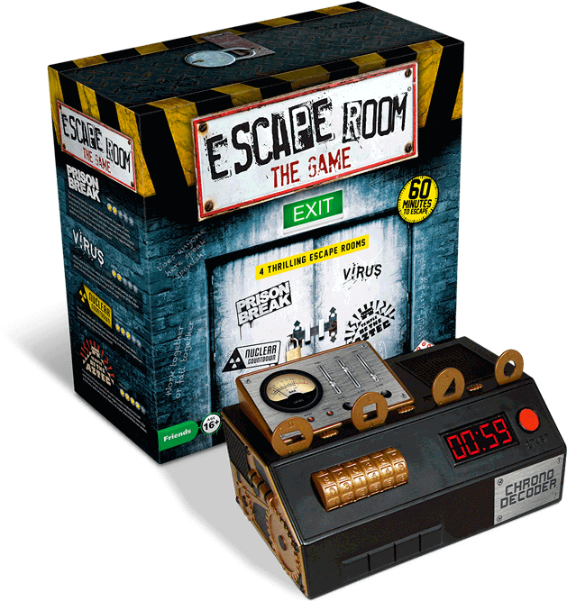 The Ultimate Escape Room Experience At Home - Escape Room Board Game Clipart (635x666), Png Download
