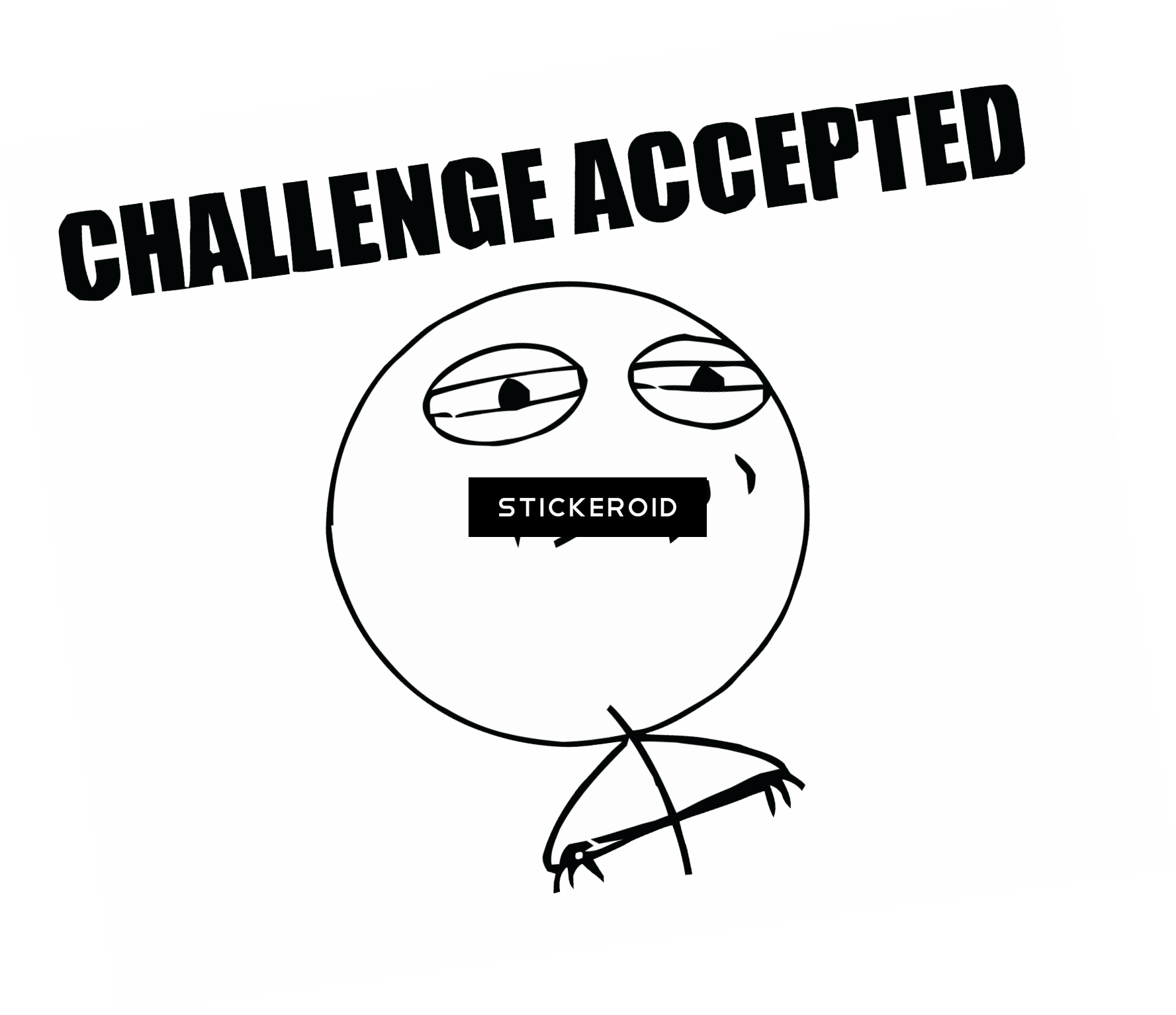 1777 X 1533 2 - Challenge Accepted Meme Clipart (1777x1533), Png Download