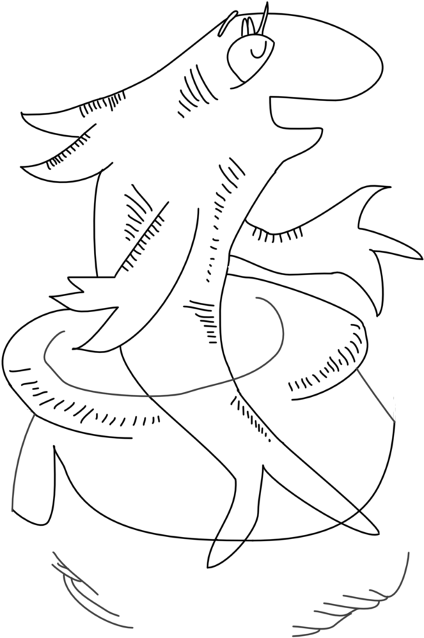 Cat In The Hat Black And White Clipart - Drawing Cat In The Hat - Png Download (609x916), Png Download