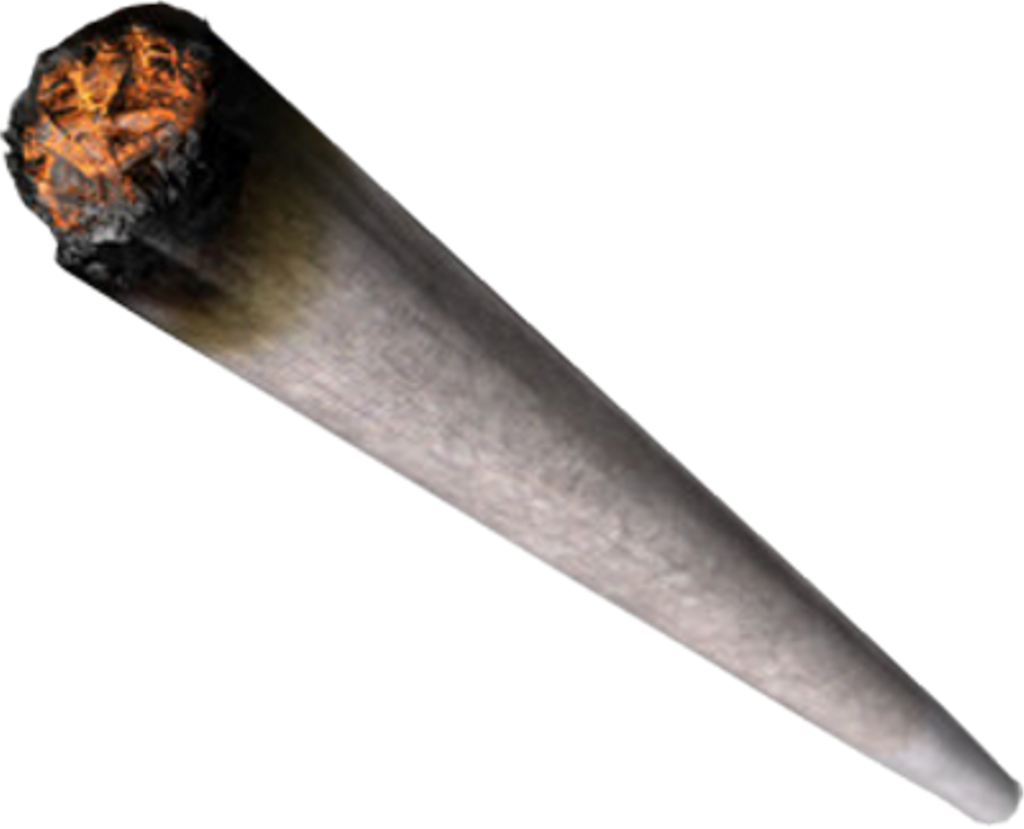 Weed Joint Png For Kids - Sticker De Porro Clipart (1024x829), Png Download