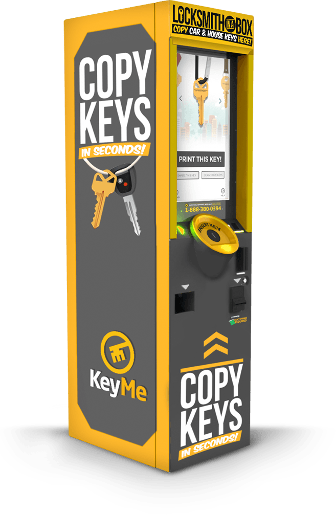Key Copy Kiosk Shows What Much Interactive Retail Should - Key Me Kiosk Clipart (657x1007), Png Download