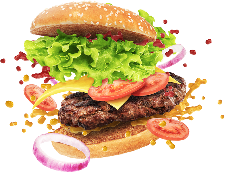 Make Your Idea Matter With Us - Mbyi360 Burger Clipart (830x630), Png Download