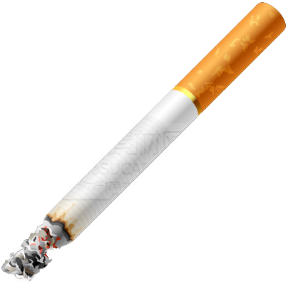 Picture Stock Tobacco Icon Transprent Png Free - Lit Cigarette Transparent Background Clipart (680x680), Png Download
