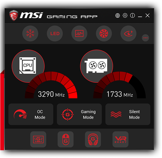 Geforce Gtx 1070 Gaming X 8g - Msi Gaming App 1050 Ti Clipart (700x668), Png Download