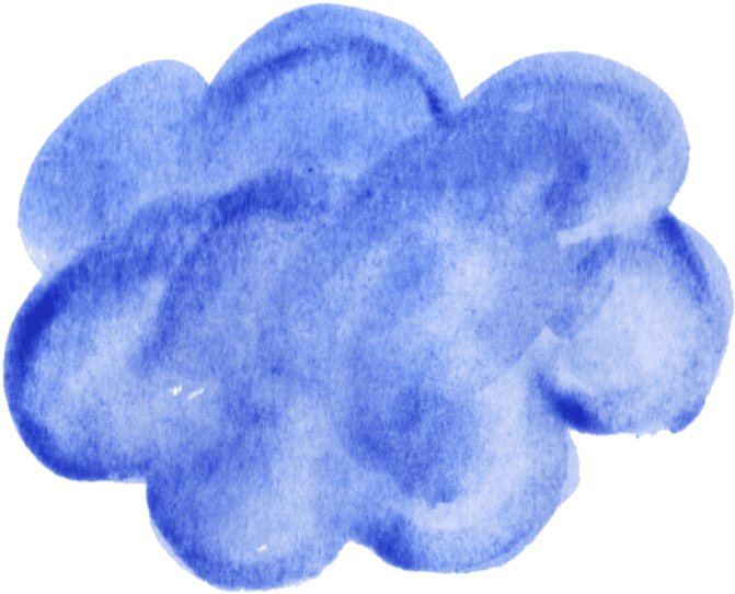 Free Png Download Cloud Png Png Images Background Png - Blue Watercolor Clouds Png Clipart (850x688), Png Download