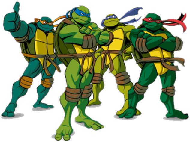 Ninja Turtles Clipart File - Ninja Turtles Transparent Background - Png Download (640x480), Png Download