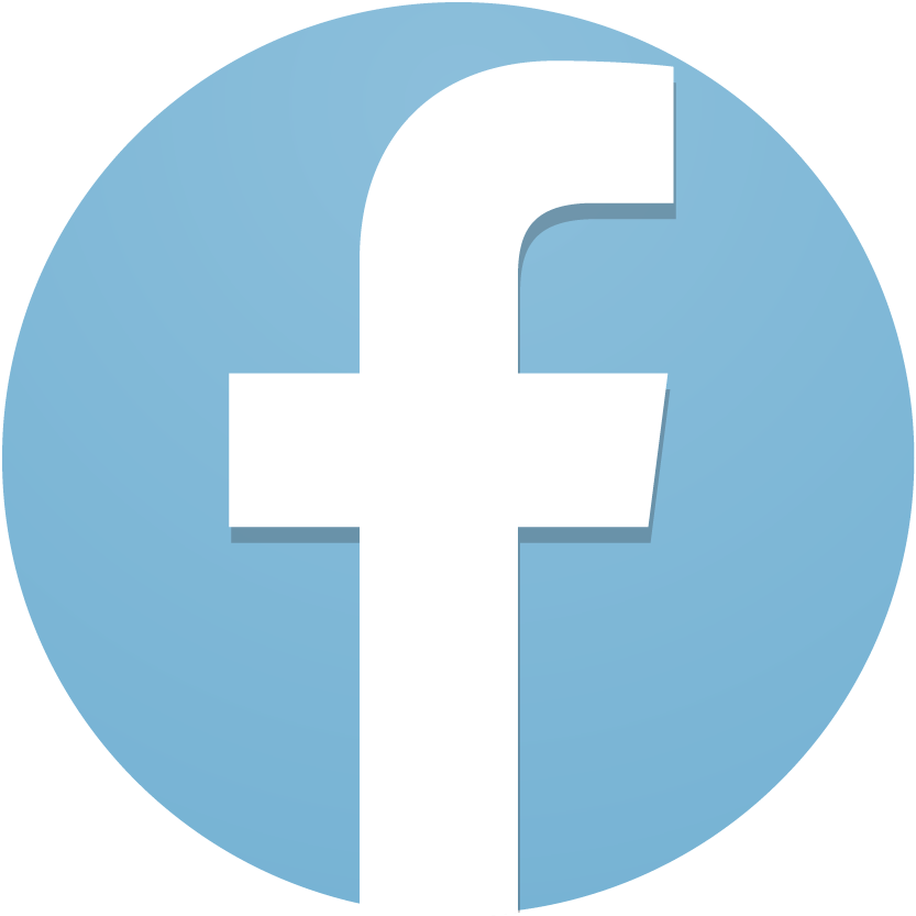Logo De Facebook Png - Contact Us Facebook Clipart (833x833), Png Download