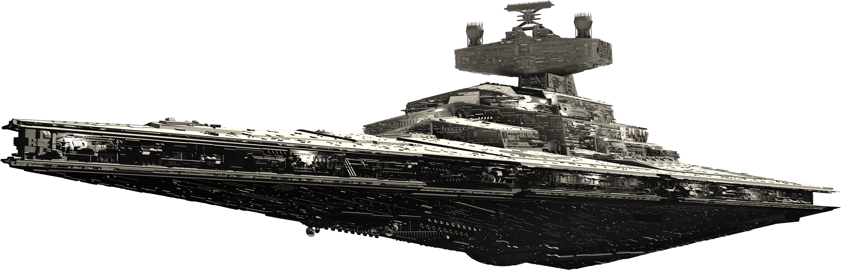 Rogue One Pose - Star Destroyer Rogue One Transparent Clipart (4096x2214), Png Download