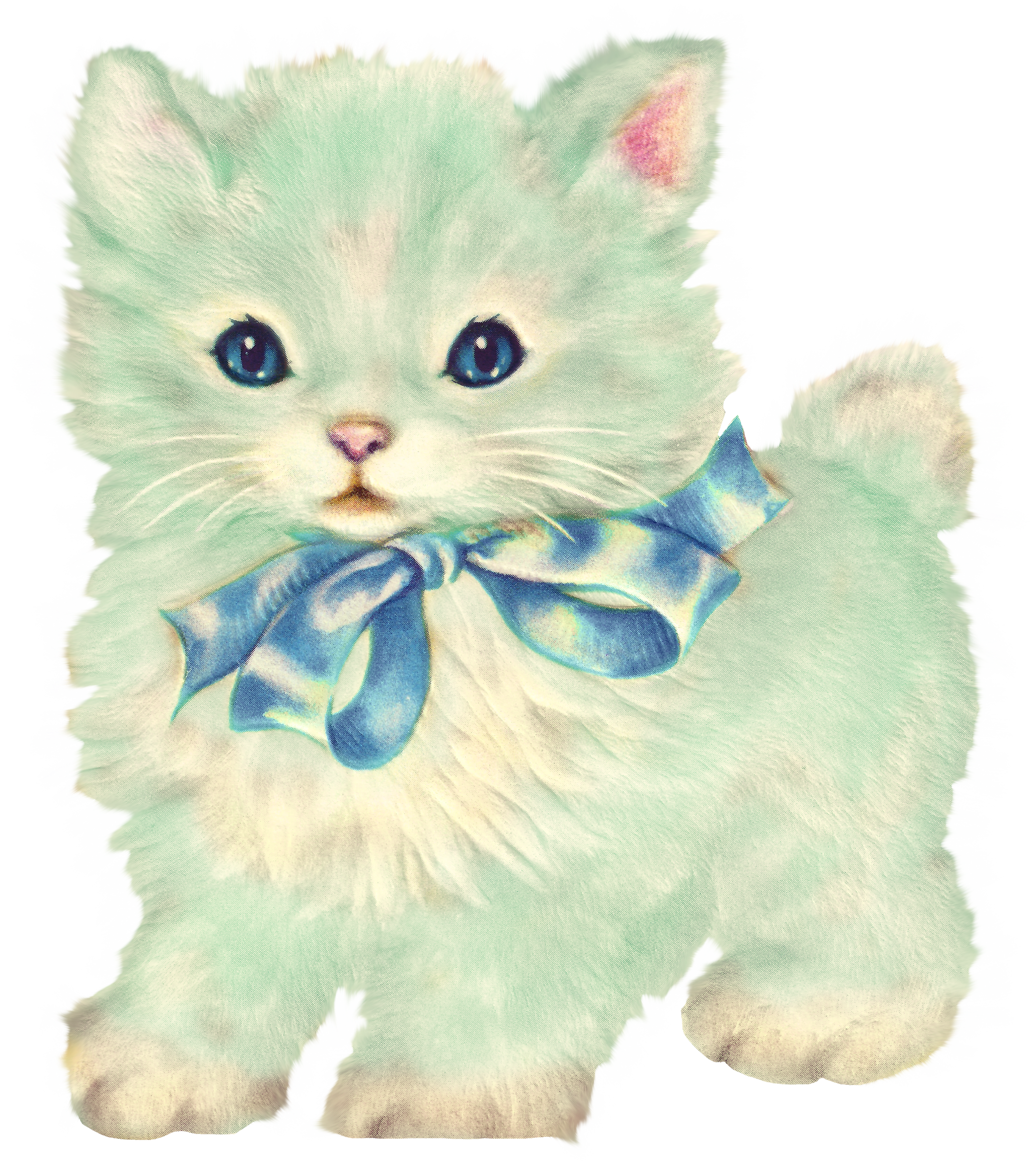 Kitten Clipart Kiten - Png Download (2144x2410), Png Download