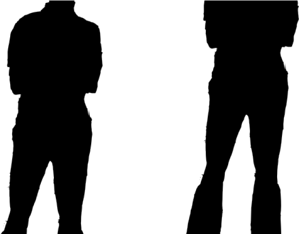 Silhouettes Clipart African American Man - Man Silhouette - Png Download (640x480), Png Download
