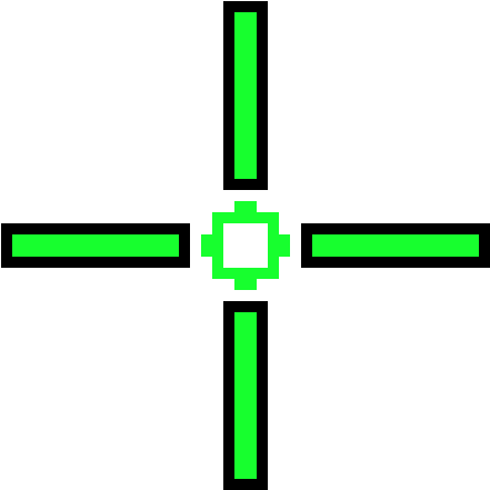 Crosshair - Cross Clipart (710x560), Png Download