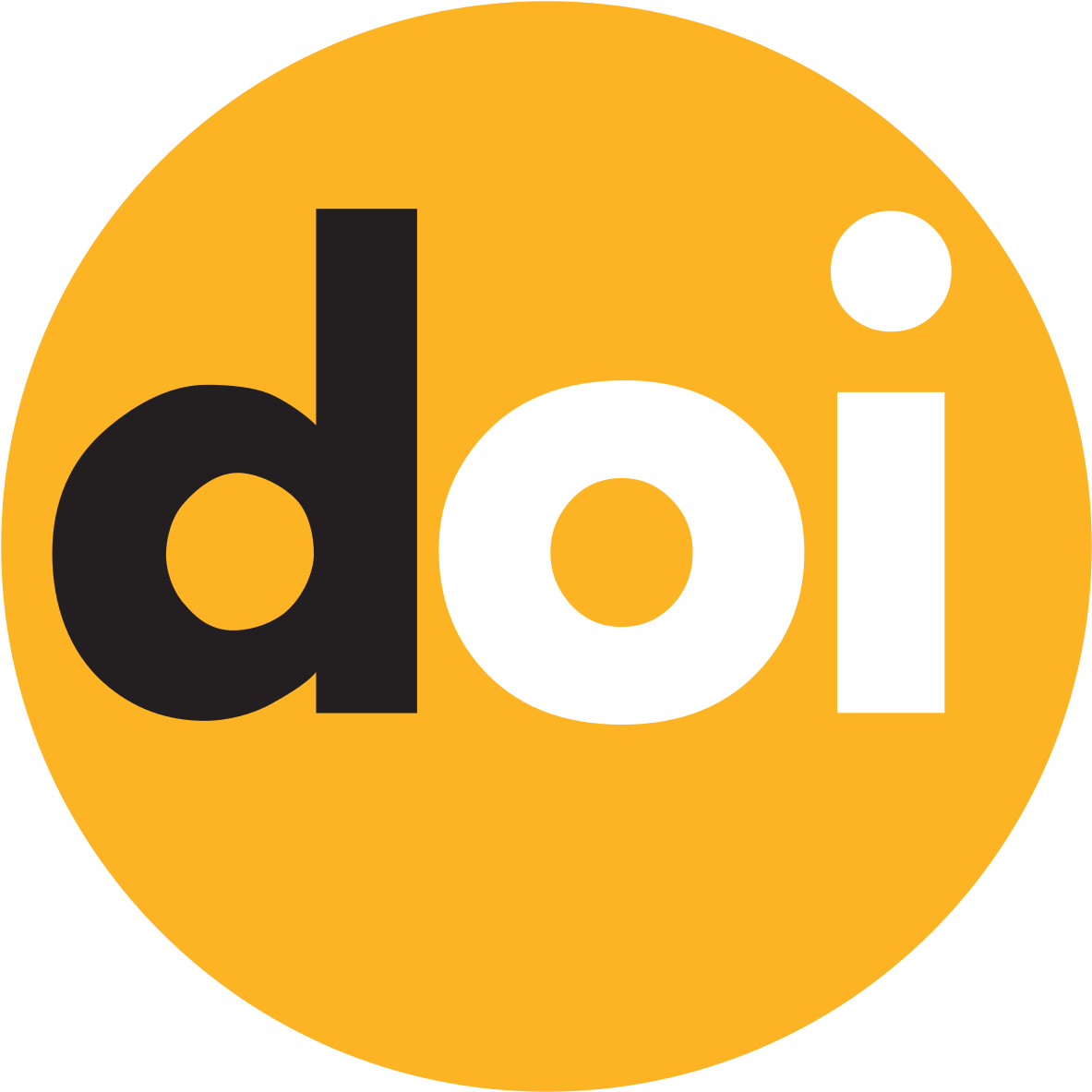 Doi Logo - Svg - Digital Object Identifier Clipart (1200x1200), Png Download