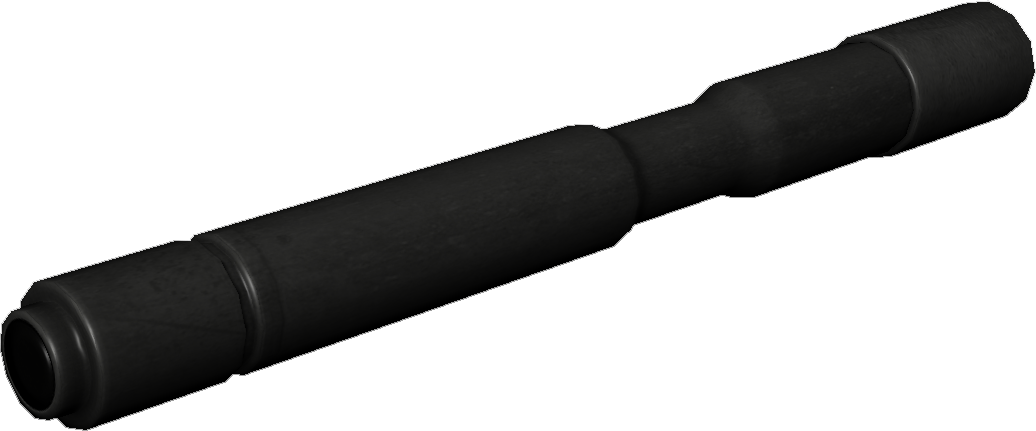 Aml Barrel - Weapon Clipart (1036x431), Png Download