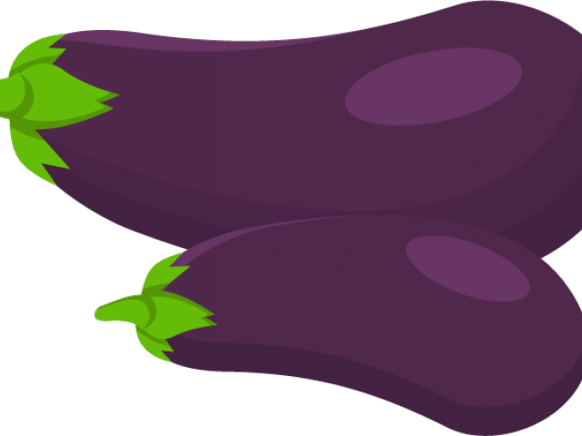 Eggplant Clipart (640x480), Png Download