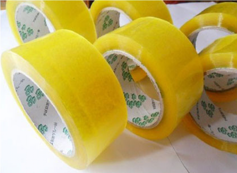 Clear Packing Tape, Bopp Adhesive Tape - Label Clipart (800x800), Png Download