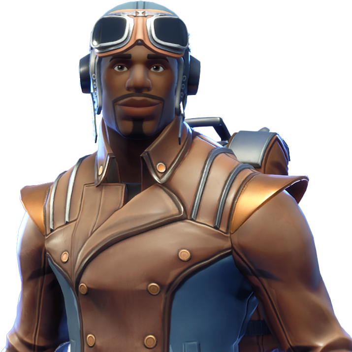 Images - Fortnite New Pilot Skin Clipart (746x746), Png Download