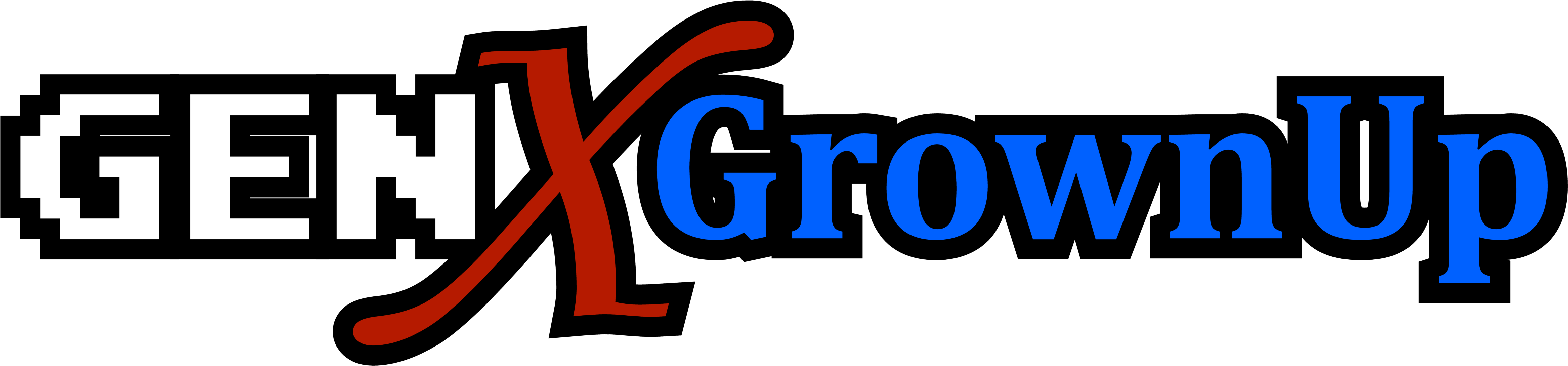 Genxgrownup Genxgrownup - Graphic Design Clipart (4705x1198), Png Download