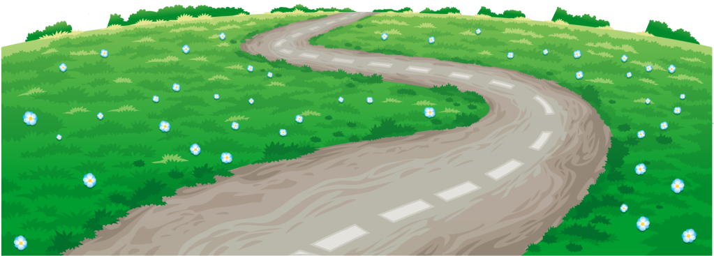 Mq Sticker - Coloured Landscape Clipart (1024x1024), Png Download