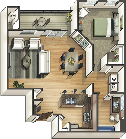 4 Of 4 Specialized Floorplan - Floor Plan Clipart (663x700), Png Download