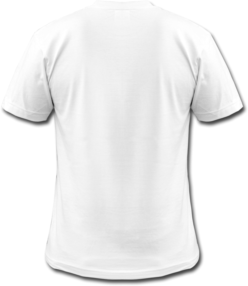 1200 X 1200 36 - Plain T Shirt Back Side Clipart (1200x1200), Png Download