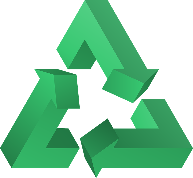 For Those Who Don't Have The Luxury Of Curbside Recycling - Sustainability Triangle Icon Clipart (783x720), Png Download